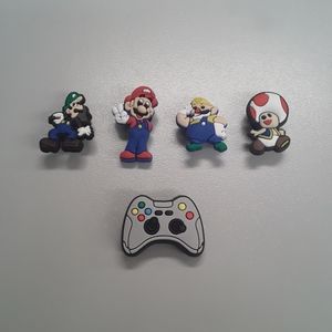 5 New Gaming Croc Charms